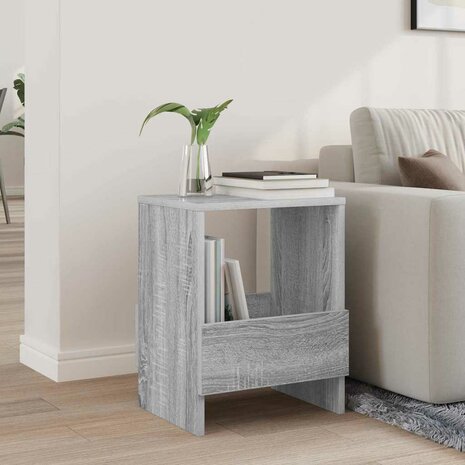 Tijdschriftenrek Grijs Sonoma 35 x 30 x 45 cm 4