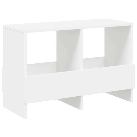Tijdschriftenrek Wit 68,5 x 30 x 45 cm 2