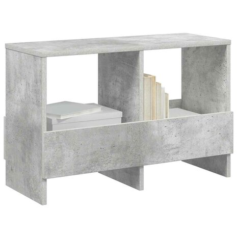Tijdschriftenrek Beton Grijs 68,5 x 30 x 45 cm 3