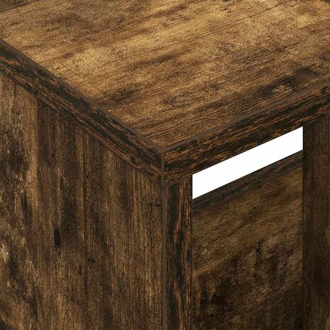 Tijdschriftenrek Gerookt eiken 68,5 x 30 x 45 cm 9