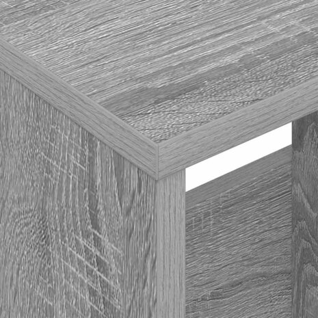 Tijdschriftenrek Grijs Sonoma 68,5 x 30 x 45 cm 9