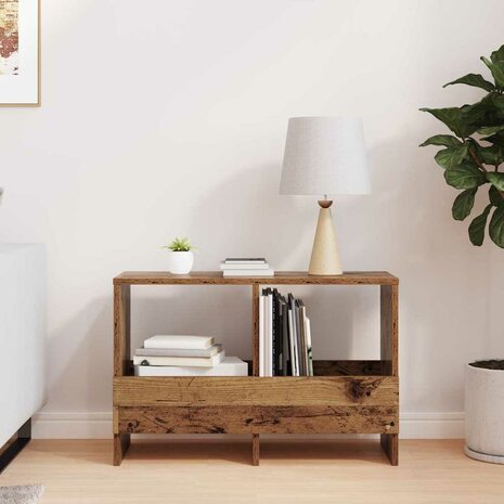 Tijdschriftenrek Oudhout 68,5 x 30 x 45 cm 4