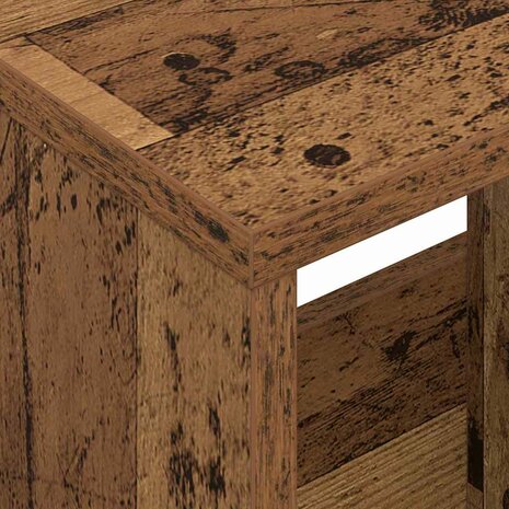 Tijdschriftenrek Oudhout 68,5 x 30 x 45 cm 9