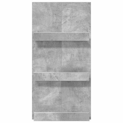 Tijdschriftenrek Beton Grijs 51 x 11 x 102 cm Bewerkt hout 5