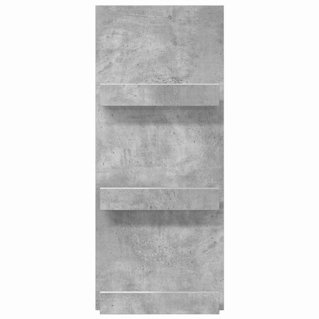 Tijdschriftenrek Beton Grijs 43 x 11 x 102 cm Bewerkt hout 5