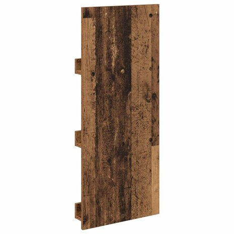 Tijdschriftenrek met plank Oudhout 43 x 11 x 102 cm Bewerkt hout 7