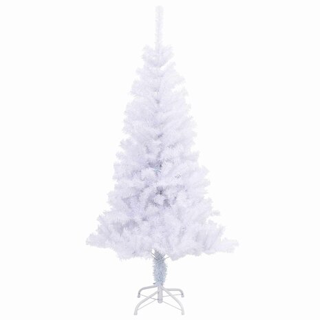 Kunstkerstboom met 150 LED Wit 120 cm PVC en Staal 5
