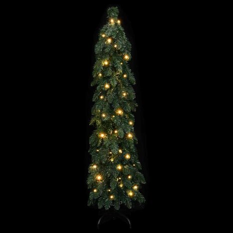 Kunstkerstboom met verlichting 60 LED's 120 cm 2