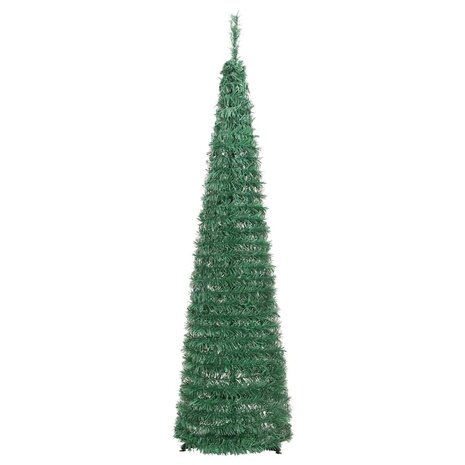Kunstkerstboom pop-up 50 LED's 120 cm groen 6