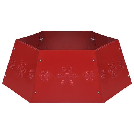 Kerstboomrok &Oslash;68x25 cm rood 2