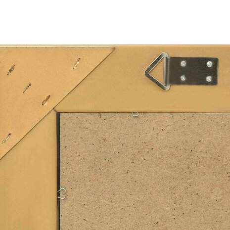 Wandspiegel barok stijl 50x40 cm goudkleurig 5