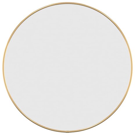 Wandspiegel rond &Oslash;50 cm goudkleurig 2