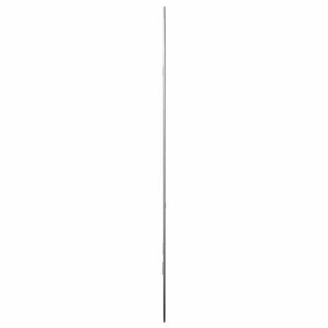 Wandspiegel 70x45 cm zilverkleurig 5