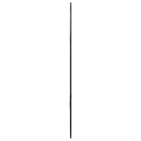 Wandspiegel 60x40 cm zwart 5