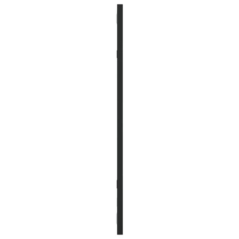 Wandspiegel rechthoekig 30x60 cm ijzer zwart 4