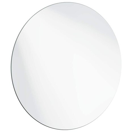 Wandspiegel Rond &Oslash; 30 cm gehard glas 4