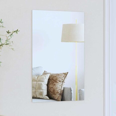 Wandspiegel Rechthoekig 40 x 60 cm gehard glas 1