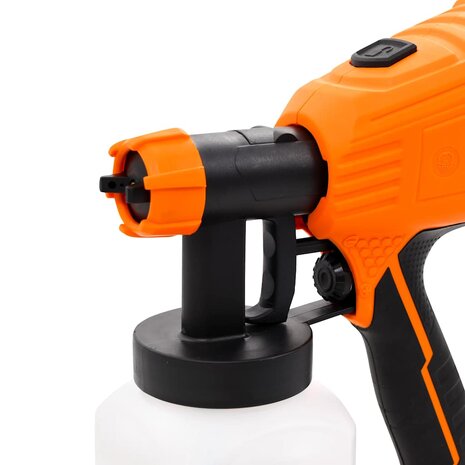 Verfspuit elektrisch met 3 mondstukken 500 W 800 ml 6