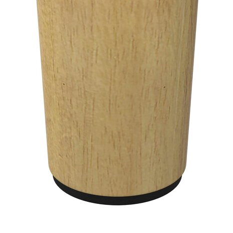 Meubelpoten 2 pcs Bruin &Oslash; 44 x 100 mm Massief Eucalyptus Hout 8