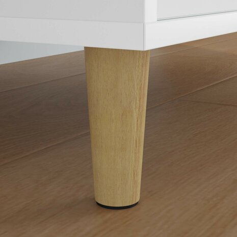 Meubelpoten 12 pcs Bruin &Oslash; 44 x 100 mm Massief Eucalyptus Hout 3