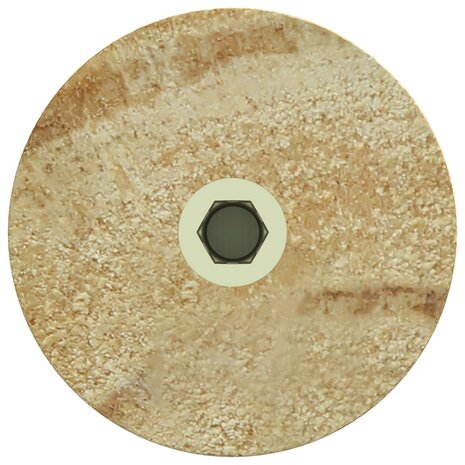 Meubelpoten 12 pcs Bruin &Oslash; 44 x 100 mm Massief Eucalyptus Hout 7