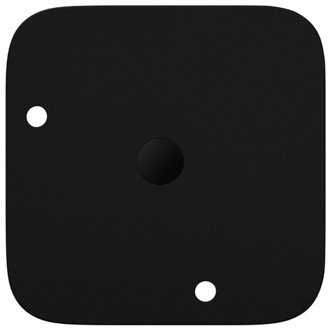 Staande Voeten 2 pcs Zwart 56 x 56 x 100 mm IJzer 7