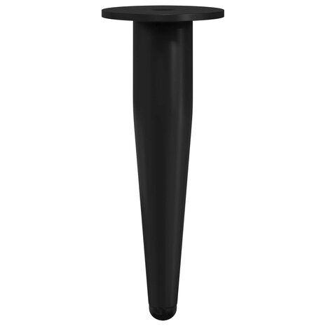 Meubelpoten 12 pcs Zwart &Oslash; 40 x 98 mm IJzer 6