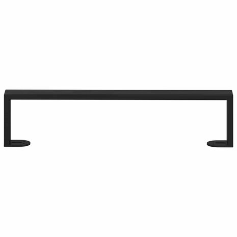 Meubelpoten 12 pcs Zwart 436 x 40,5 x 100 mm IJzer 4