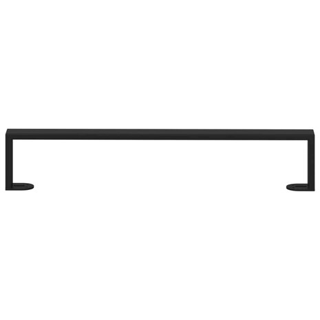 Meubelpoten 12 pcs Zwart 546 x 40,5 x 100 mm IJzer 4