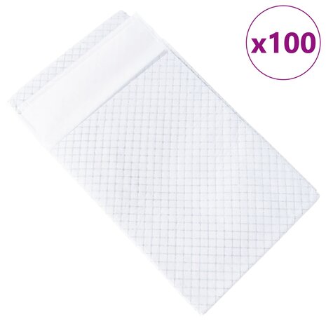 Niet-geweven stof huisdier trainingspad 100 pcs 120 x 80 cm 3