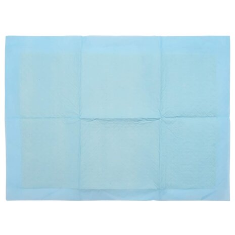 Niet-geweven stof huisdier trainingspad 50 pcs Blauw en Wit 7