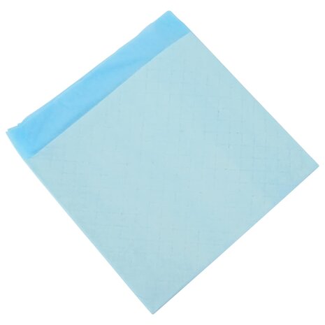 Niet-geweven stof huisdier trainingspad 200 pcs Blauw en Wit 7