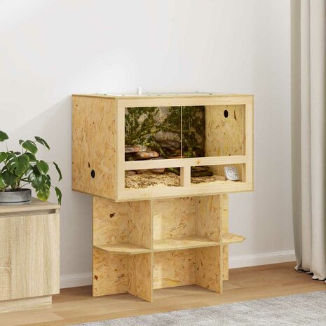 Terrarium Bruin 80 x 50 x 100 cm OSB 1
