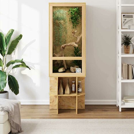Terrarium Bruin 50 x 50 x 130 cm OSB 4