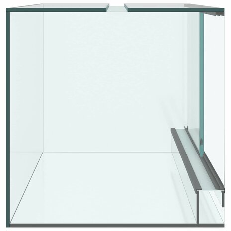 Terrarium met opslag Doorzichtig 60 x 40 x 40 cm Glas 6