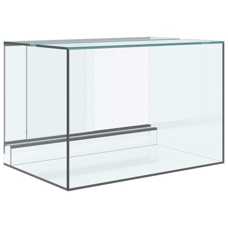 Terrarium met opslag Doorzichtig 60 x 40 x 40 cm Glas 7