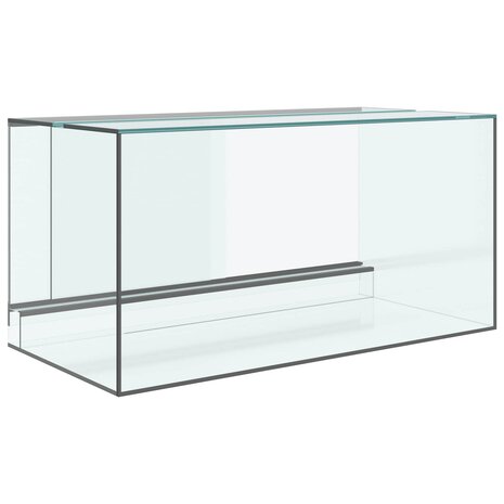 Terrarium met opslag Doorzichtig 80 x 40 x 40 cm Glas 7