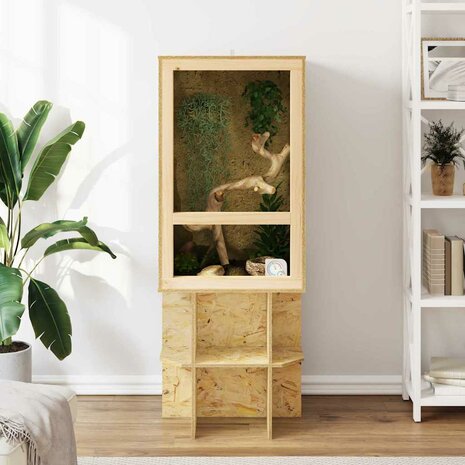 Terrarium Bruin 50 x 50 x 80 cm OSB 4