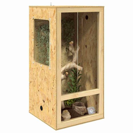Terrarium Bruin 50 x 50 x 100 cm OSB 3
