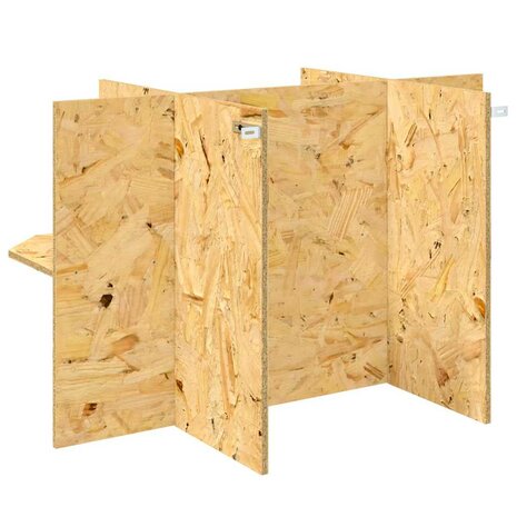 Terrariumbasis Bruin 80 x 50 x 50 cm OSB 7