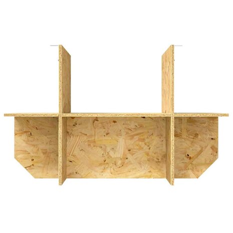 Terrariumbasis Bruin 80 x 50 x 50 cm OSB 8
