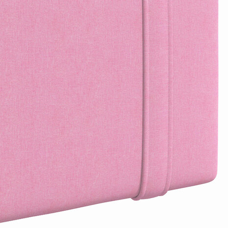 Hangend Hoofdeinde Wandgemonteerd Roze 90 x 55 x 5 cm Stof 8