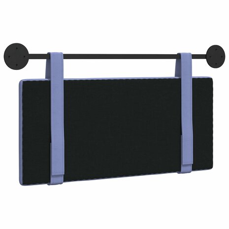 Hangend Hoofdeinde Effen Jeans Blauw 90 x 55 x 5 cm Stof 7