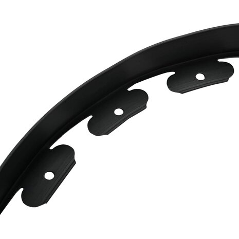 Gazonranden Zwart 3000 x 4 x 5 cm Kunststof 6