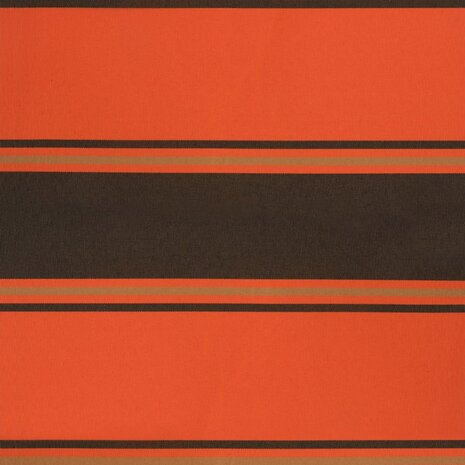 Luifel automatisch uitschuifbaar 3x2,5 m oranje en bruin 8