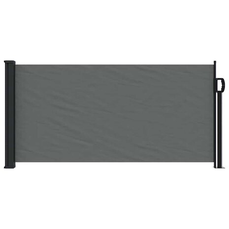 Uitschuifbare zijluifel antraciet 100x300 cm 3