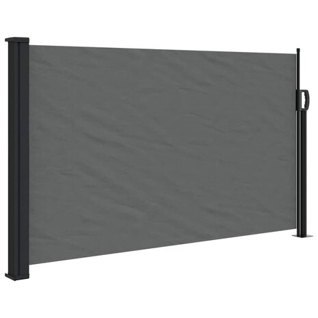 Uitschuifbare zijluifel antraciet 117x300 cm 2