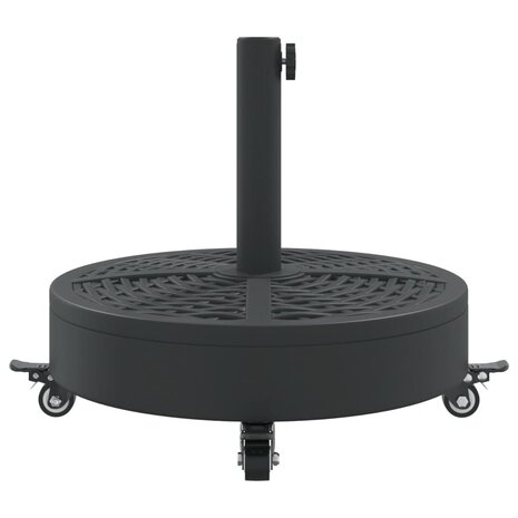 Parasolvoet met wielen voor stok van &Oslash;38 / 48 mm 27 kg rond 5