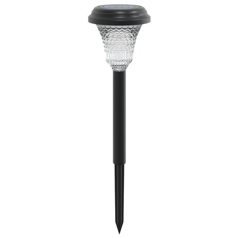 Tuinpadverlichting 12 st solar met grondpennen wit 5