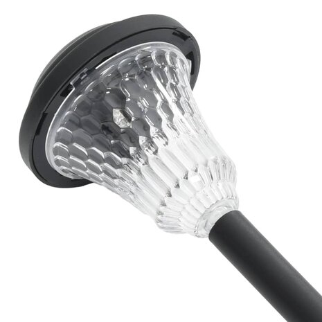 Tuinpadverlichting 12 st solar met grondpennen wit 7